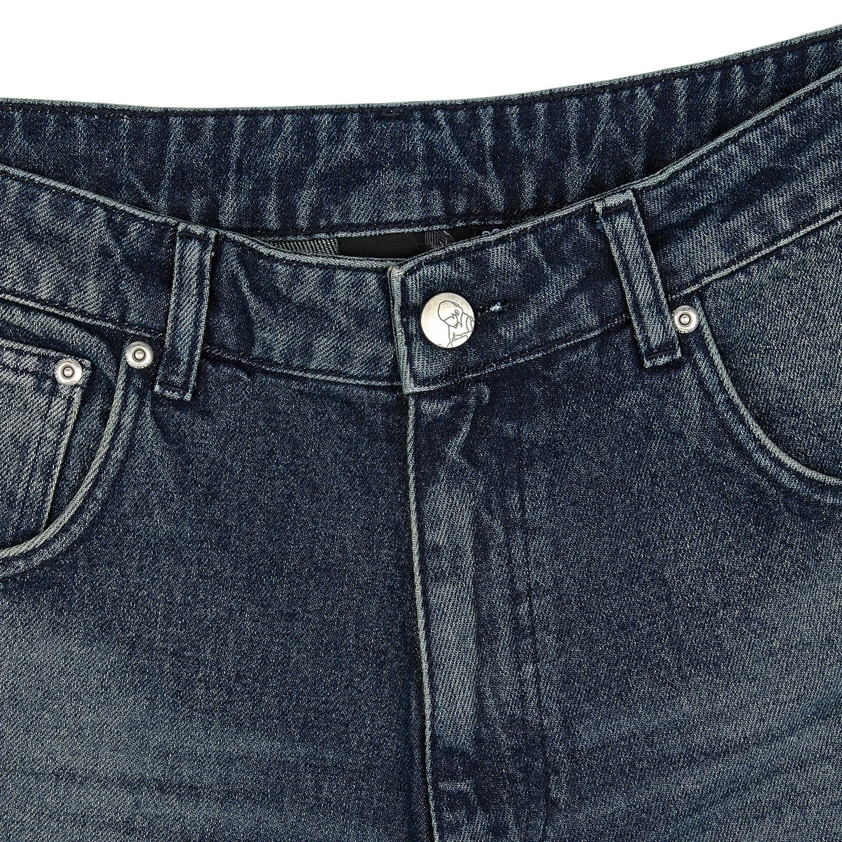 Derschutze "koi fish v2" Jorts washed indigo