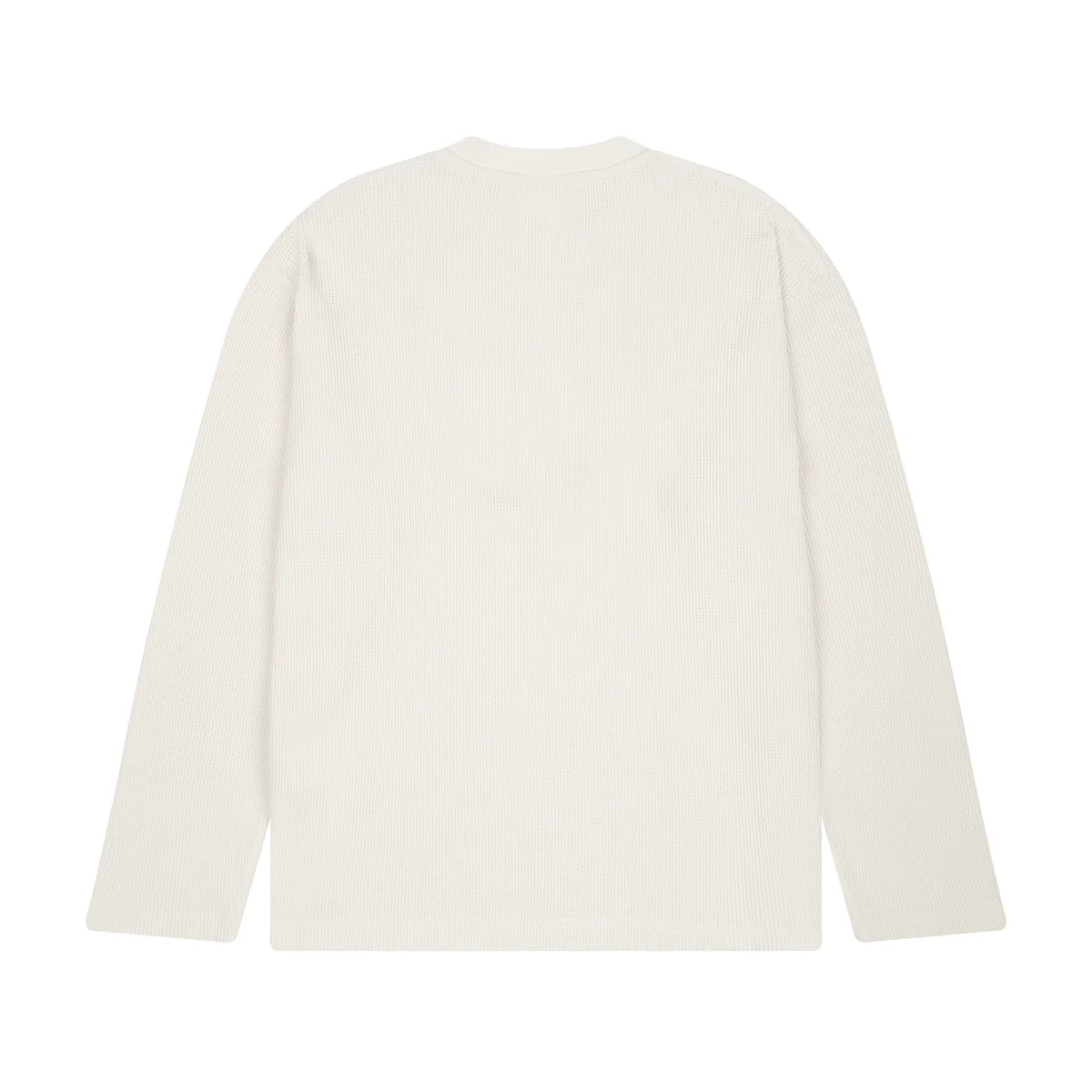Derschutze "aziza" waffle Longsleeve off white
