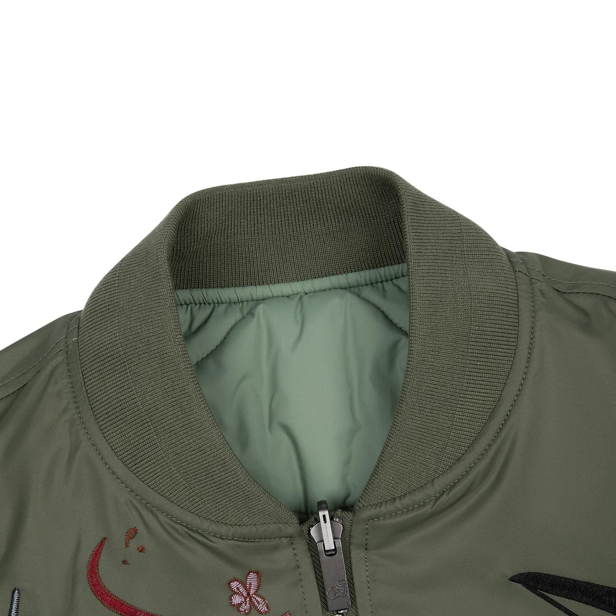 Derschutze "yakuza v2" bomber Jacket dark green
