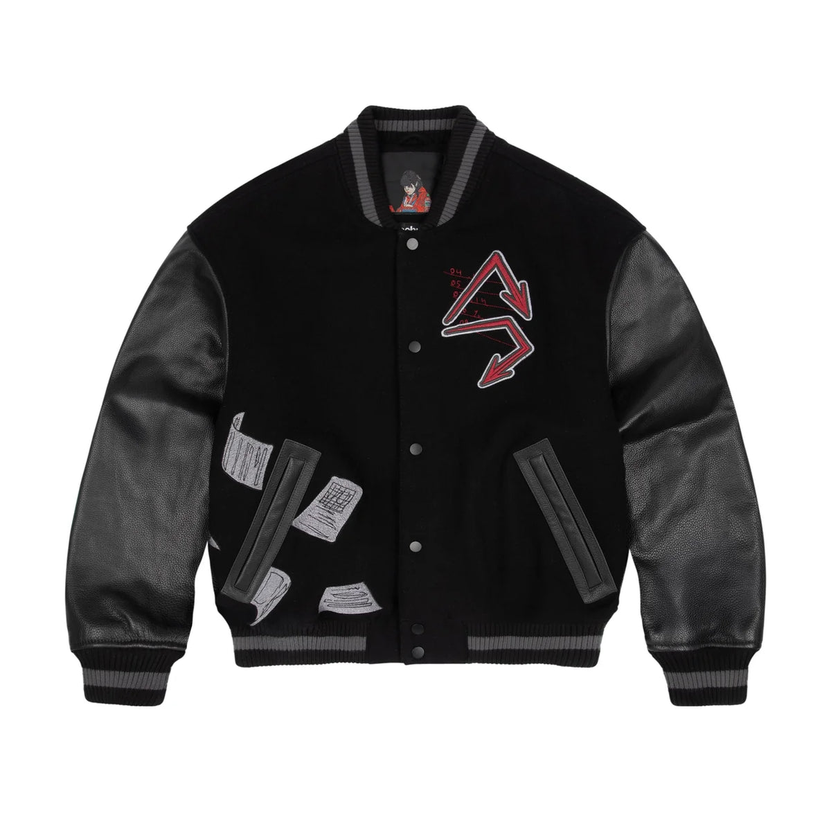 Derschutze "wall street" varsity Jacket