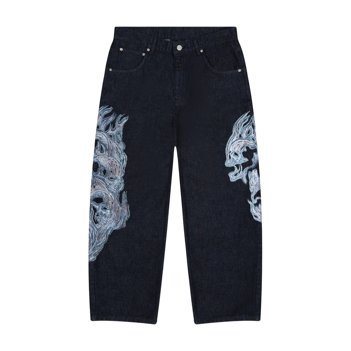 Derschutze "hellboy" indigo raw Denim 01