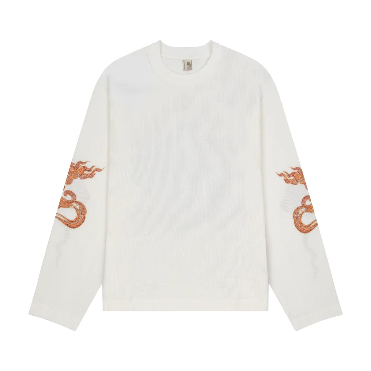 Derschutze "lotus v2" waffle Longsleeve off white