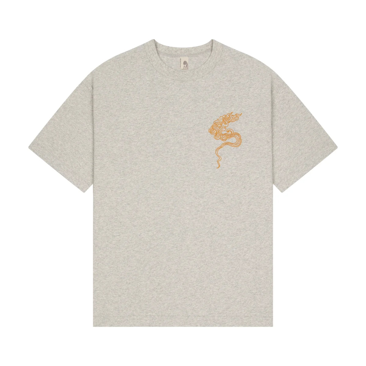 Derschutze "lotus v2" T Shirt grey melange