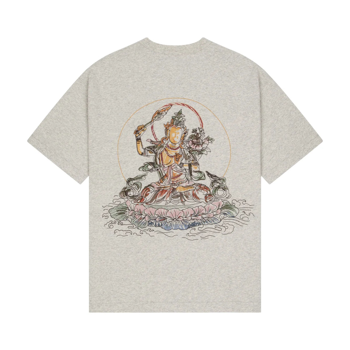 Derschutze "lotus v2" T Shirt grey melange