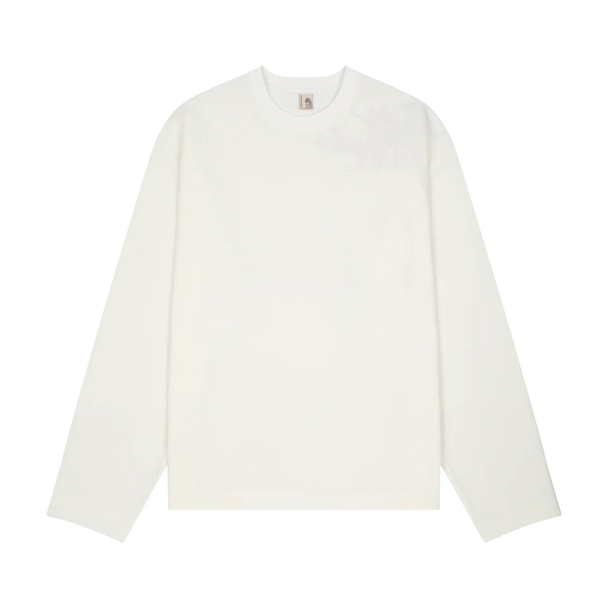 Derschutze "blossom" waffle Longsleeve off white