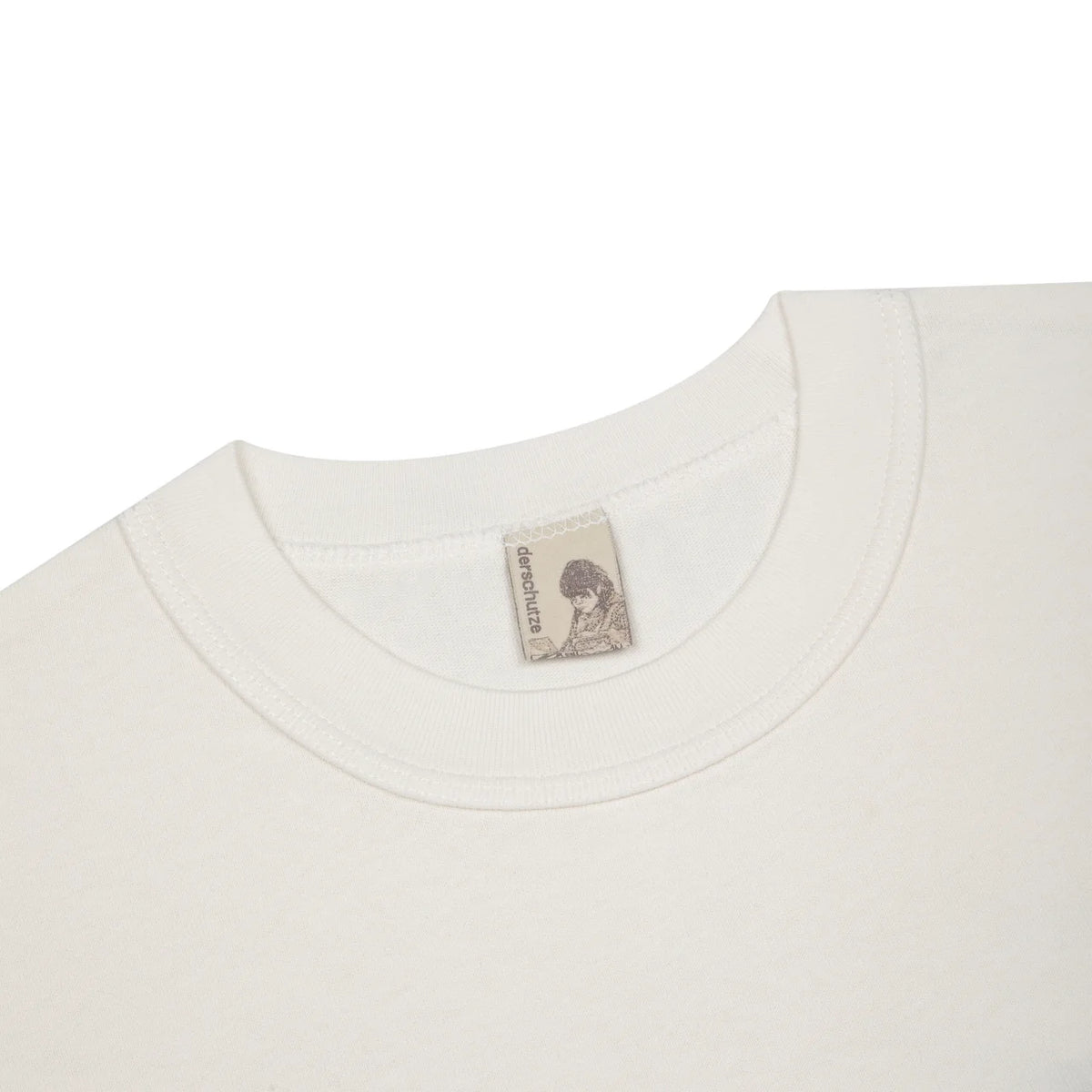 Derschutze "summer break" T Shirt off white 01