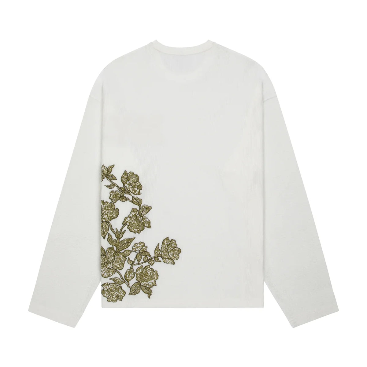 Derschutze "after us" Longsleeve off white
