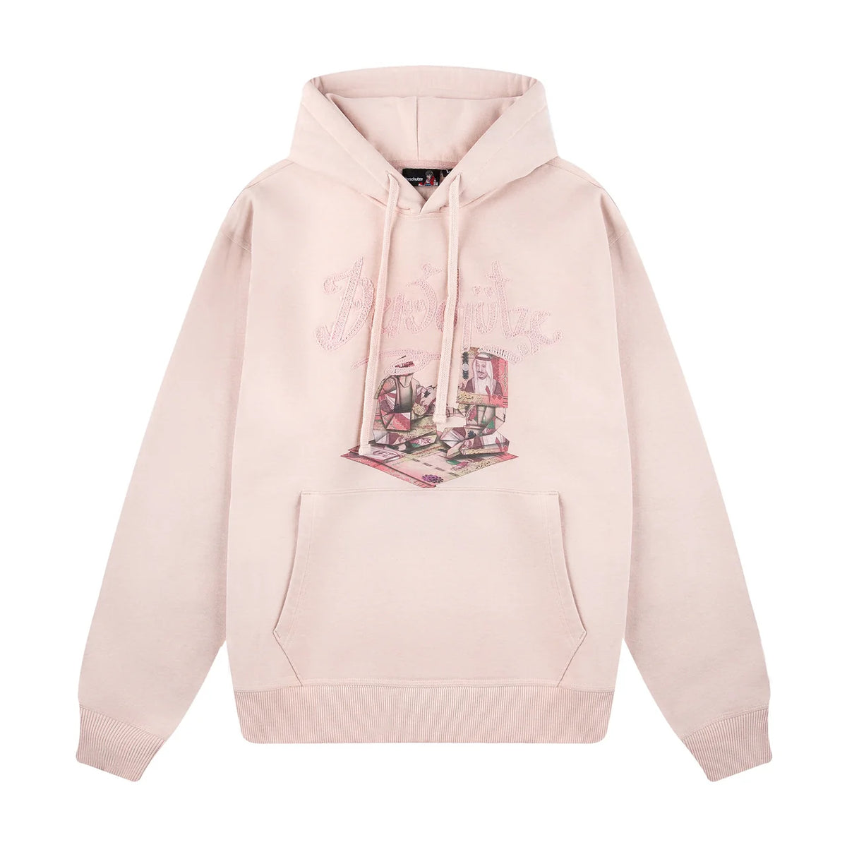 Derschutze "riyal" Hoodie pink