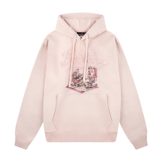 Derschutze "riyal" Hoodie pink