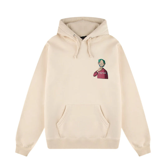 Derschutze "graffiti" Hoodie beige