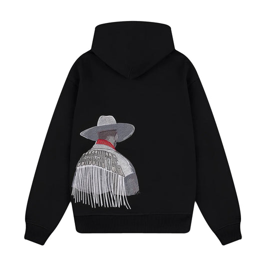 Derschutze "western" Hoodie black