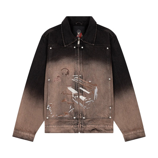 Derschutze "jazz v2" denim Jacket black