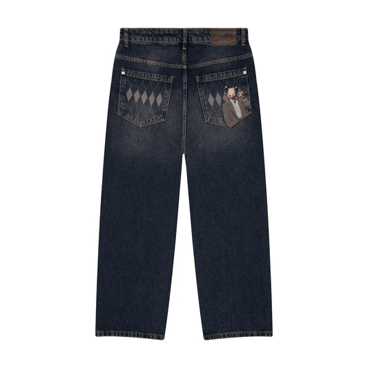Derschutze "on air" dark indigo Denim