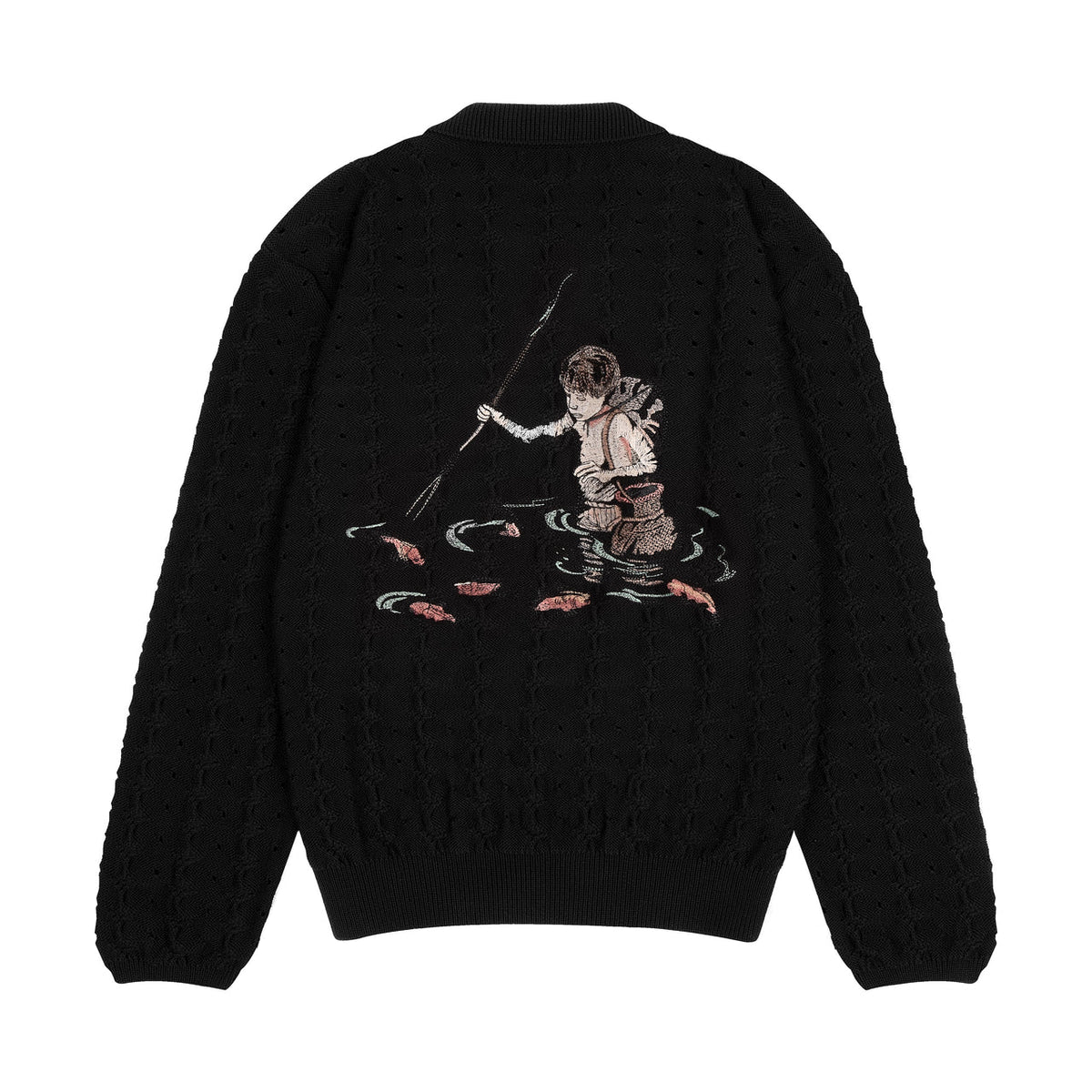 Derschutze "lotus v2" longsleeve Knit black