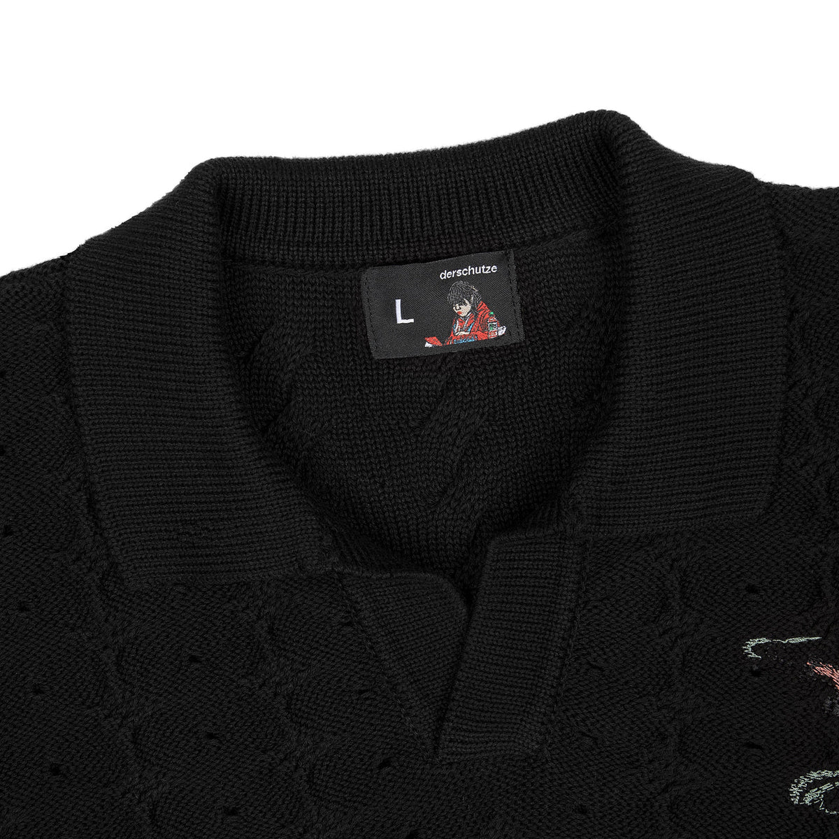 Derschutze "lotus v2" longsleeve Knit black
