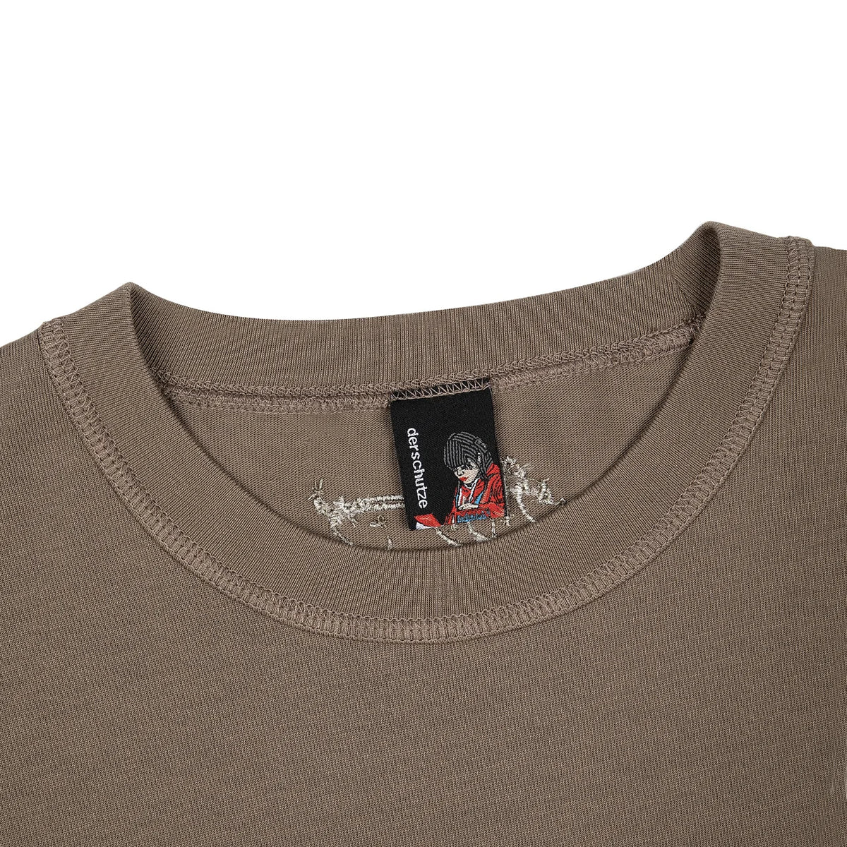 Derschutze "aziza" T Shirt lightbrown