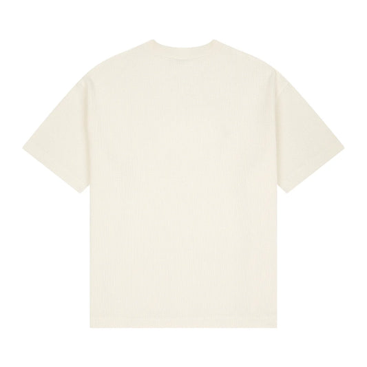 Derschutze "aziza" waffle T Shirt ecru