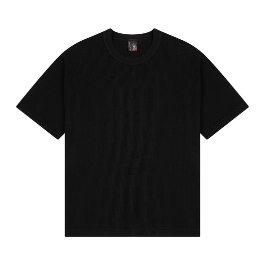 Derschutze "aziza" waffle T Shirt black