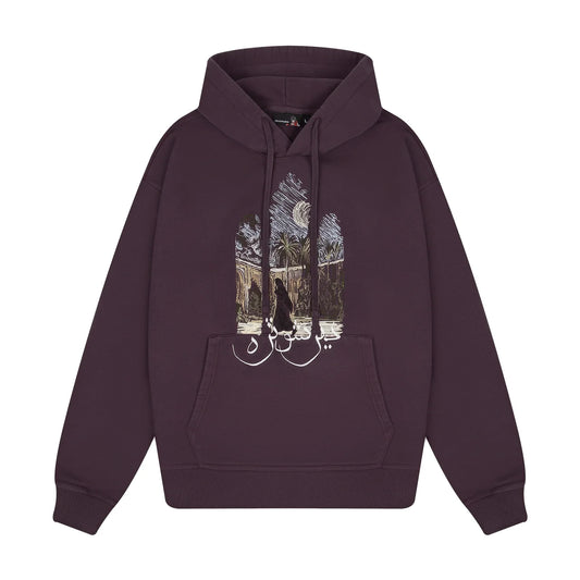 Derschutze "aziza" Hoodie purple