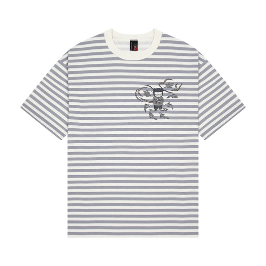 Derschutze "koi" T Shirt grey striped