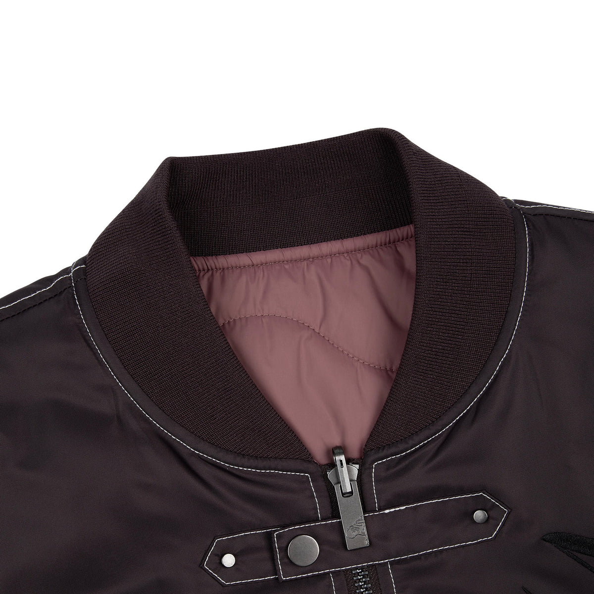 Derschutze "yakuza v2" bomber Jacket deep plum