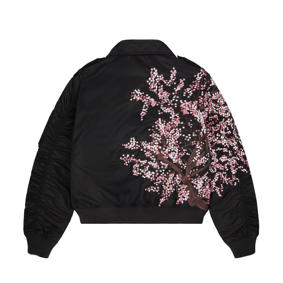 Derschutze "blossom v3" bomber Jacket black