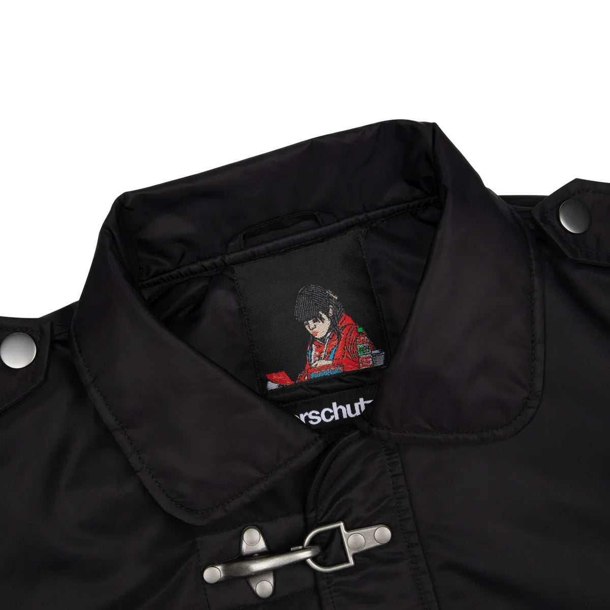 Derschutze "blossom v3" bomber Jacket black