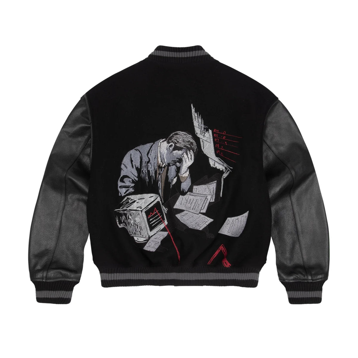 Derschutze "wall street" varsity Jacket
