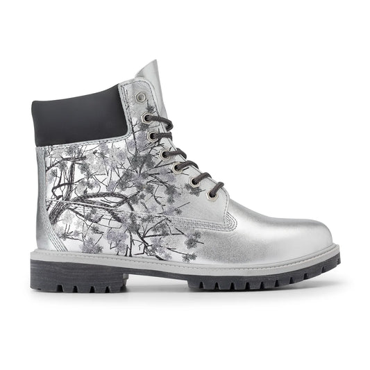 Derschutze "blossom v2" Boots silver