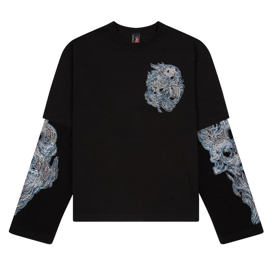 Derschutze "hellboy" layered Longsleeve