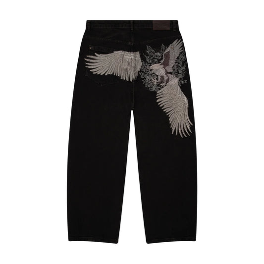 Derschutze "hellboy" brown washed Denim 01