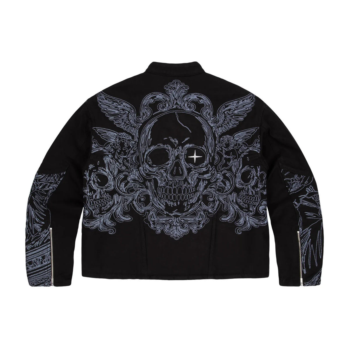Derschutze "hellboy" denim Biker jacket black