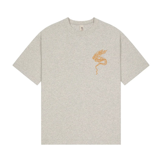 Derschutze "lotus v2" T Shirt grey melange