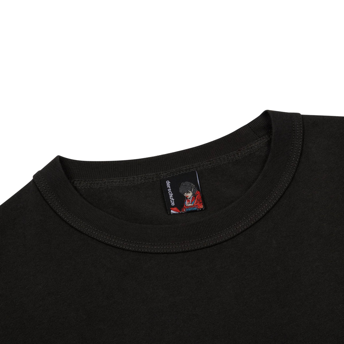 Derschutze "lotus v2" layered Longsleeve anthracite