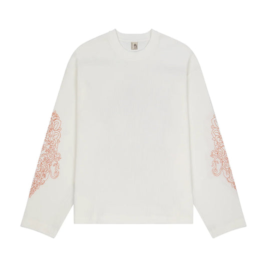 Derschutze "lotus v2" waffle Longsleeve chalk
