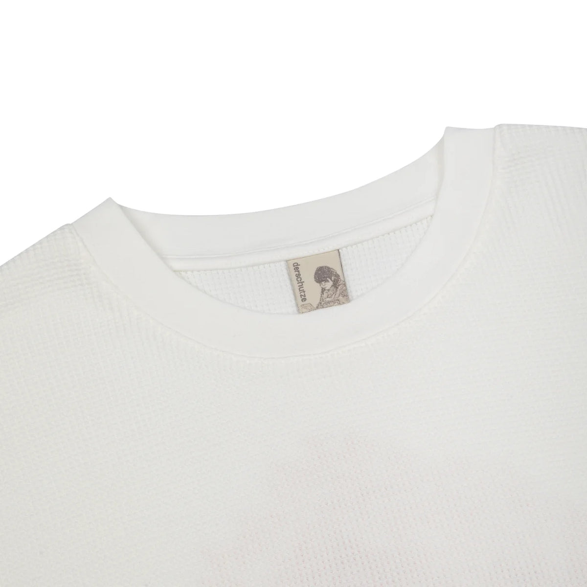 Derschutze "lotus v2" waffle Longsleeve chalk