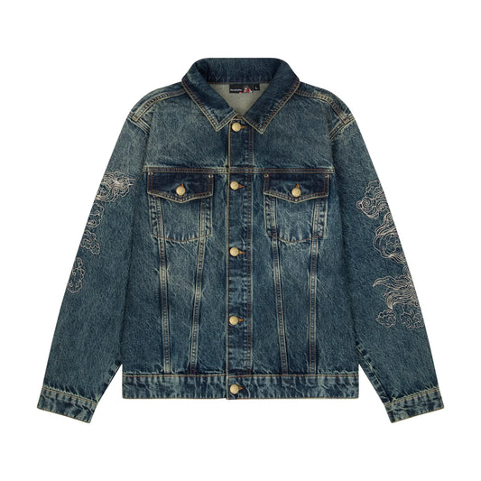 Derschutze "lotus v2" denim Jacket indigo