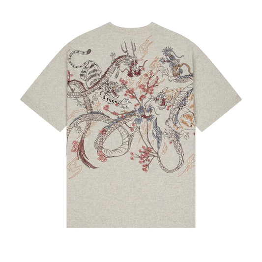 Derschutze"yakuza" T Shirt grey melange