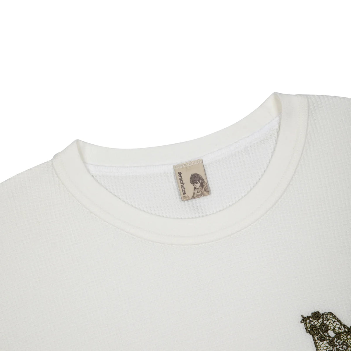 Derschutze "after us" Longsleeve off white