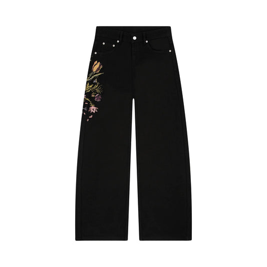 Derschutze "garden of eden" black Denim WMNS