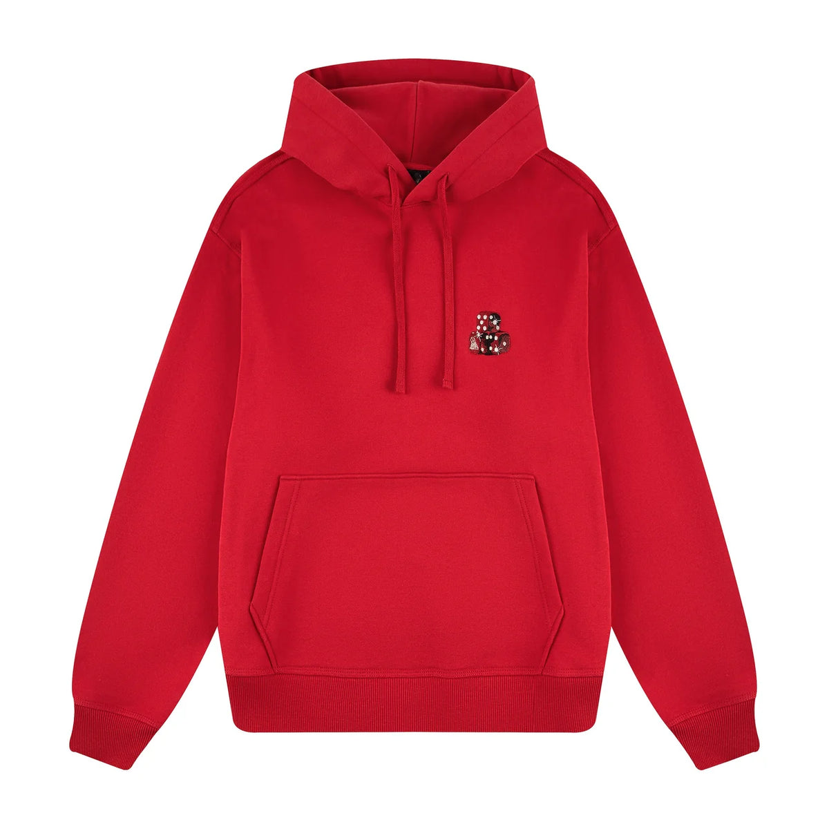Derschutze "dice" Hoodie red