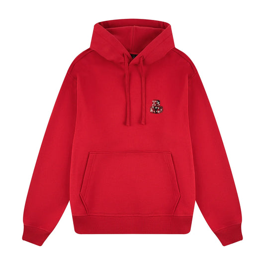 Derschutze "dice" Hoodie red