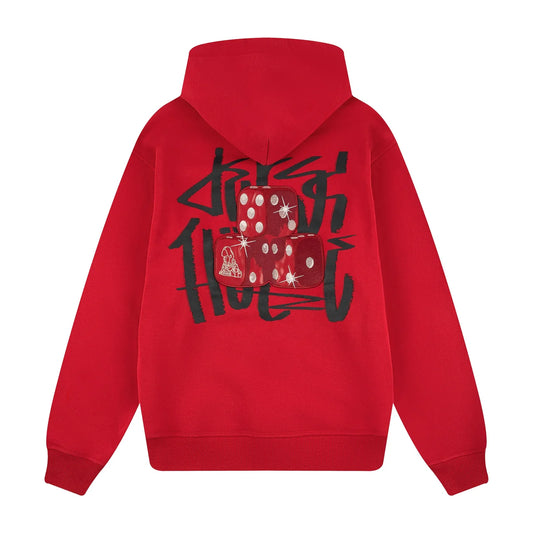 Derschutze "dice" Hoodie red