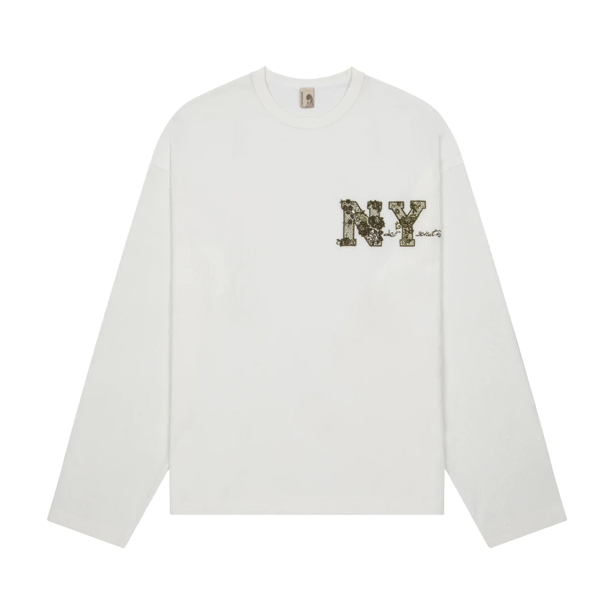 Derschutze "after us" Longsleeve off white