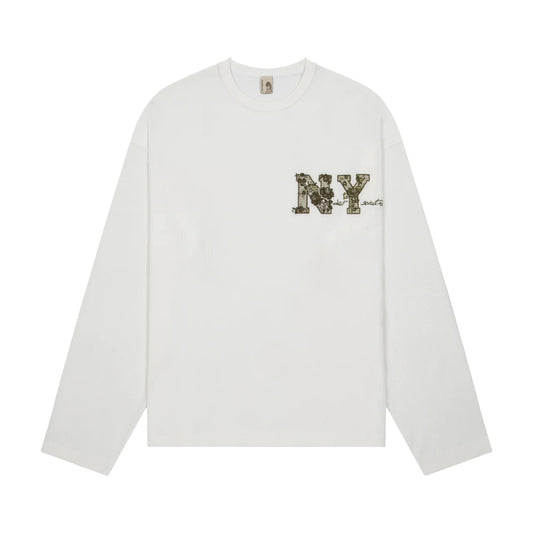 Derschutze "after us" Longsleeve off white